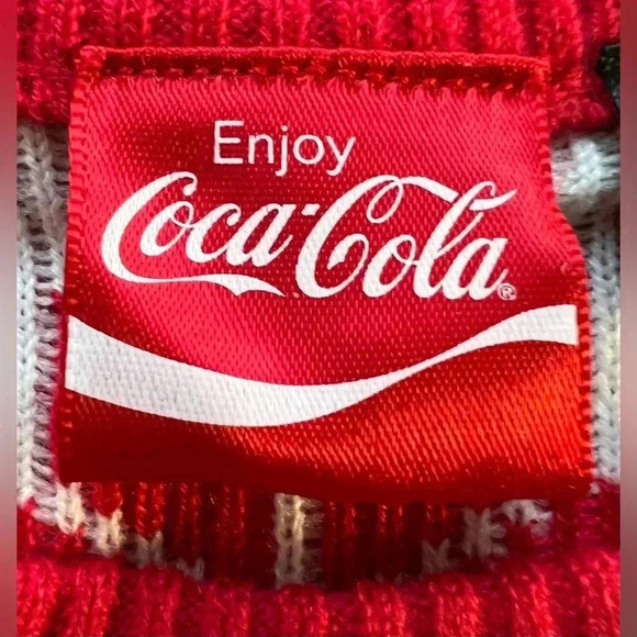 Coca-Cola | men’s Christmas sweater.  Size: M - Picture 12 of 16